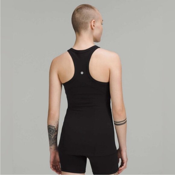 Lululemon NWT Align Hip-Length Racerback Tank Top Black - Picture 2 of 10